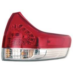 LKQ - '11-'14 Toyota Sienna Passenger Side Outer Tail Light Assembly