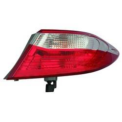 LKQ - '15-'17 Toyota Camry Passenger Side Outer Tail Light Assembly
