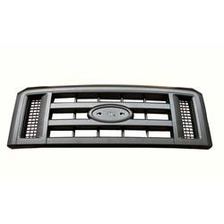 LKQ - '08-'14 Ford E-150, '08-'14 Ford E-250, '08-'24 Ford E-350 Super Duty, '08-'24 Ford E-450 Super Duty Grille