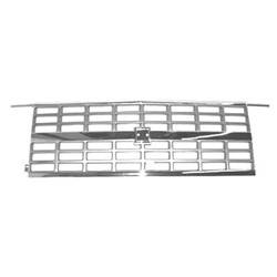 LKQ - '89-'91 Chevrolet Blazer, '89-'91 Chevrolet C1500, '89-'91 Chevrolet K1500, '89-'91 Chevrolet K2500, '89-'91 Chevrolet K3500, '89-'91 Chevrolet R1500 Suburban Front Center Grille