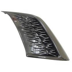 LKQ - 2019-2023 Lexus ES Front Driver's Bumper Cover Grille