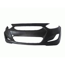 LKQ - 2012-2013 Hyundai Accent Front Bumper Cover