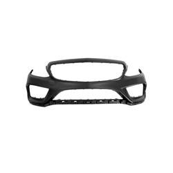 LKQ - '15-'18 Mercedes C300, '15 Mercedes C400, '17-'18 Mercedes C43 AMG, '16 Mercedes C450 AMG Front Bumper Cover