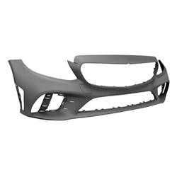 LKQ - 2019-2023 Mercedes C-Class Front Bumper Cover