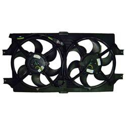 LKQ - '99-'04 Chrysler 300M, '98-'04 Chrysler Concorde, '99-'01 Chrysler LHS, '98-'04 Dodge Intrepid Dual Cooling Fan Assembly