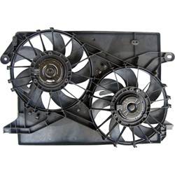 LKQ - '05-'09 Chrysler 300, '06-'09 Dodge Charger, '05-'08 Dodge Magnum Dual Cooling Fan Assembly