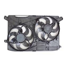 LKQ - '14-'20 Ford Fusion, '13-'20 Lincoln MKZ Dual Radiator And Condenser Fan Assembly