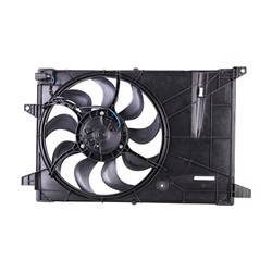 LKQ - '16-'22 Chevrolet Spark Radiator And Condenser Fan Assembly With One Big Fan