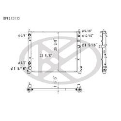 LKQ - '04-'09 Cadillac SRX, '05-'06 Cadillac STS Radiator