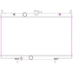 LKQ - '07-'12 Nissan Sentra Radiator