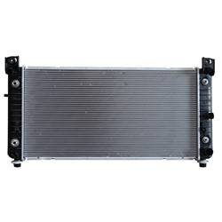 LKQ - '05-'14 Cadillac Escalade, '05-'14 Chevrolet Suburban 1500, '05-'14 Chevrolet Tahoe, '05-'14 GMC Yukon, '05-'14 GMC Yukon XL 1500, '05-'13 Cadillac Escalade EXT Radiator 34in Core With Engine Oil Cooler With Toc