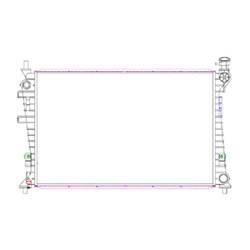 LKQ - '08-'11 Ford Focus Radiator