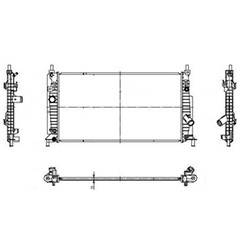LKQ - '10-'13 Mazda 3 Radiator