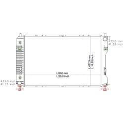 LKQ - '10-'17 Chevrolet Equinox, '10-'17 GMC Terrain Radiator