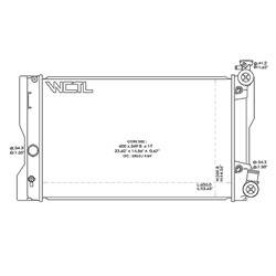 LKQ - '09-'13 Toyota Corolla, '09-'13 Toyota Matrix Radiator