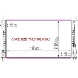 LKQ - '10-'13 Ford Transit Connect Radiator