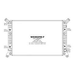 LKQ - '19 Chevrolet Silverado 2500 HD, '19 Chevrolet Silverado 3500 HD, '11-'19 GMC Sierra 2500 HD, '11-'19 GMC Sierra 3500 HD Radiator