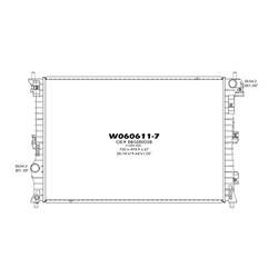 LKQ - '12-'19 Ford Explorer, '16-'19 Ford Police Interceptor Utility Radiator