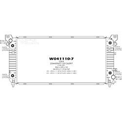 LKQ - '14-'16 Chevrolet Silverado 1500, '15-'16 Chevrolet Suburban, '16 Chevrolet Suburban 3500 HD, '15 Chevrolet Tahoe, '14-'16 GMC Sierra 1500, '15 GMC Yukon Radiator