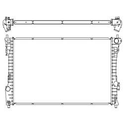 LKQ - '11-'19 Ford Explorer, '13-'19 Ford Flex, '13-'19 Lincoln MKT Radiator