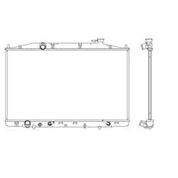 LKQ - '15-'17 Honda Odyssey Radiator