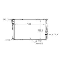LKQ - '13-'17 BMW X3, '15-'18 BMW X4 Radiator