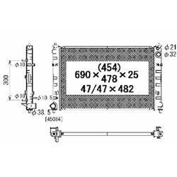 LKQ - '02-'06 Mazda MPV Radiator
