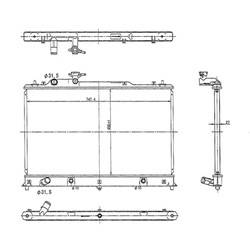 LKQ - '07-'09 Mazda CX-7 Radiator