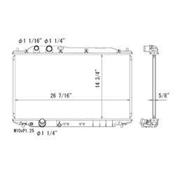 LKQ - '06-'11 Honda Civic Radiator
