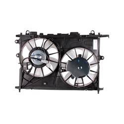 LKQ - '09-'10 Toyota Corolla, '09-'13 Toyota Matrix Dual Fan Assembly For Models With 2.4l L4