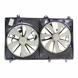 LKQ - '08-'13 Toyota Highlander Dual Radiator And Condenser Fan Assembly