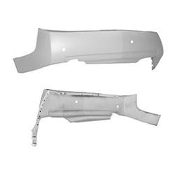 LKQ - '03-'07 Cadillac CTS Rear Bumper Cover