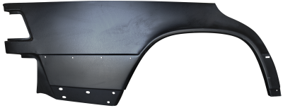 84-'93 MERCEDES Z190 E/D LOWER REAR FENDER, PASSENGER'S SIDE