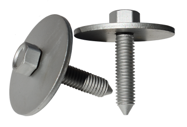 67-'72 CHEV/GMC INNER FENDER TO CAB BOLT W/CONVEX WASHER, 2PC