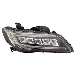 2018 Acura RDX Passenger's Headlight Assembly