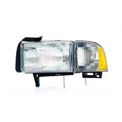 '94-'01 Dodge Ram 1500, '94-'02 Dodge Ram 2500, '94-'02 Dodge Ram 3500 Driver Side Head Light Assembly