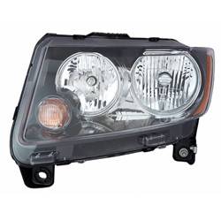 2013-2017 Jeep Compass Driver's Headlight Assembly