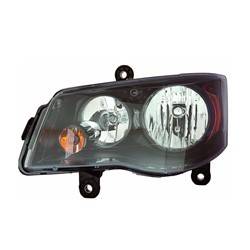 '14-'16 Chrysler Town & Country, '14-'20 Dodge Grand Caravan, '14-'15 Ram C/V Driver Side Halogen Headlight Assembly