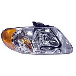 '01-'07 Chrysler Town & Country, '01-'03 Chrysler Voyager, '01-'07 Dodge Grand Caravan Passenger Side Head Light Assembly
