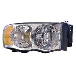 '05 Dodge Ram 1500, '05 Dodge Ram 2500, '05 Dodge Ram 3500 Passenger Side Head Light Assembly
