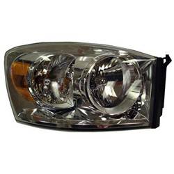 '07-'08 Dodge Ram 1500, '07-'09 Dodge Ram 2500, '07-'09 Dodge Ram 3500 Passenger Side Head Light Assembly