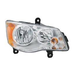 '08-'16 Chrysler Town & Country, '11-'20 Dodge Grand Caravan, '12-'15 Ram C/V Passenger Side Halogen Head Light Assembly