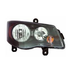 '14-'16 Chrysler Town & Country, '14-'20 Dodge Grand Caravan, '14-'15 Ram C/V Passenger Side Halogen Headlight Assembly