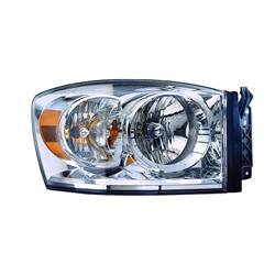 '07-'08 Dodge Ram 1500, '07-'09 Dodge Ram 2500, '07-'09 Dodge Ram 3500 Passemger Side Headlight Assembly