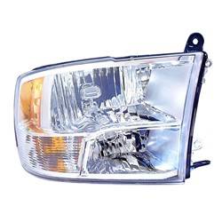 '09-'10 Dodge Ram 1500, '10 Dodge Ram 2500, '10 Dodge Ram 3500, '11-'12 Ram 1500, '11-'12 Ram 2500, '11-'12 Ram 3500 Passenger Side Headlight Assembly