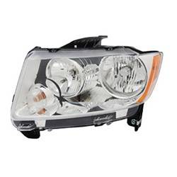 '11-'13 Jeep Compass Driver Side Halogen Head Light Assembly