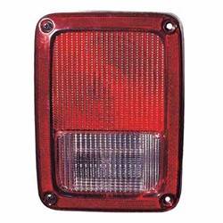 '07-'17 Jeep Wrangler, '18 Jeep Wrangler JK Driver Side Tail Light Assembly