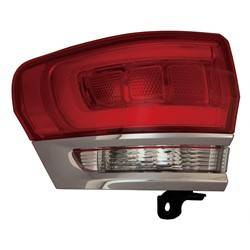 '14-'21 Jeep Grand Cherokee, '22 Jeep Grand Cherokee WK Driver Side Outer Tail Light Assembly