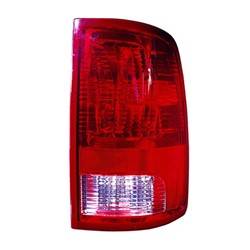 '11-'18 Ram 1500, '11-'18 Ram 2500, '11-'18 Ram 3500, '19-'24 Ram 1500 Classic, '09-'10 Dodge Ram 1500, '10 Dodge Ram 2500 Passenger Side Tail Light Assmebly