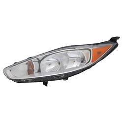 '14-'17 Ford Fiesta Driver Side Halogen Headlight Assembly